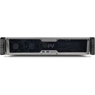 2U rack workstation with AMD EPYC 7003 series processor and Nvidia RTX 5080 or 5090 graphics card