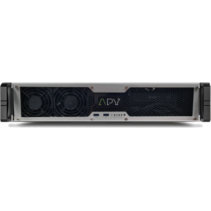 2U rack workstation with 14th Gen Intel processor and Nvidia RTX 4080 or 4090 graphics card