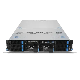 Servidor informático de 2U con 4 GPU Nvidia Blackwell PRO y procesador AMD EPYC Turin