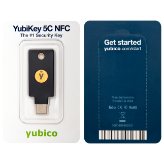 Clave usb YubiKey 5C NFC - Yubico